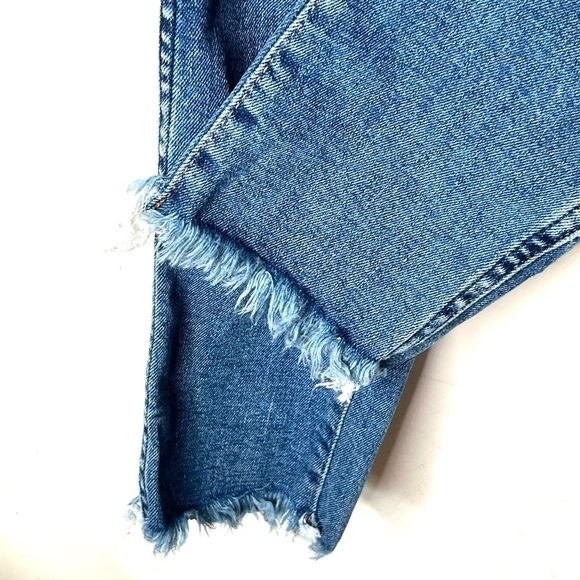 Madewell Petite 10" High Rise Skinny Jeans Mackey Wash Women’s Size 25P - Picture 8 of 14